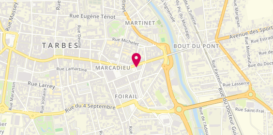 Plan de Point Vert, 42 place Marcadieu, 65000 Tarbes