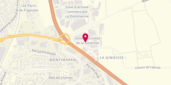 Plan de Maxi Zoo, Zc la Giniesse, Zc la Giniesse
7 Rue Zenobe Gramme, 34500 Béziers