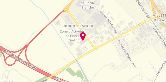 Plan de Zoomalia, Bordé Blanche, 31290 Villefranche-de-Lauragais