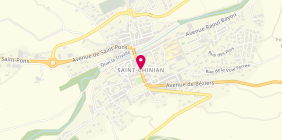 Plan de Comptoir de Village, Avenue de Saint Pons
34360, 34360 Saint-Chinian