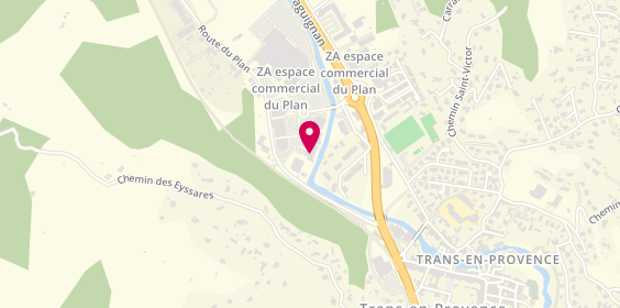 Plan de Maxi Zoo, Zone Aménagement le Plan
Route de Draguignan, 83720 Trans-en-Provence
