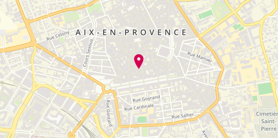 Plan de Madame Promene Son Chien, 23 Rue Papassaudi, 13100 Aix-en-Provence