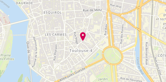 Plan de Maskotte, 12 Rue Perchepinte, 31000 Toulouse