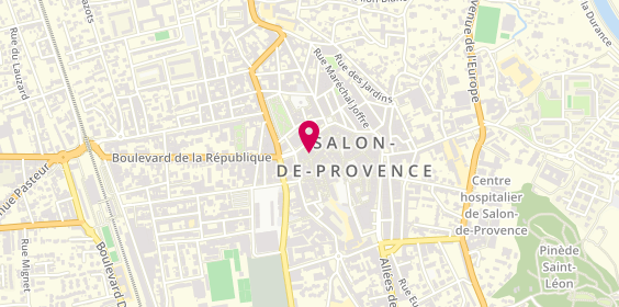 Plan de Les copains de romy (Dogwash et accessoires), 12 Rue Arlatan, 13300 Salon-de-Provence