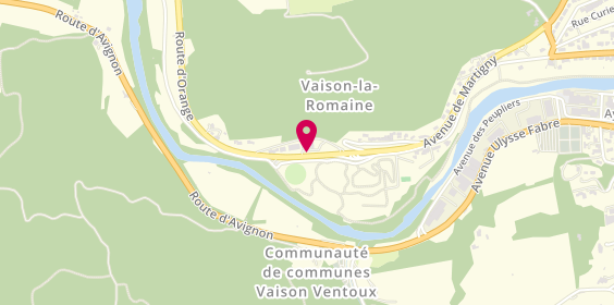Plan de Au Théos Durand et Fils, Avenue de Martigny
120 Route d'Orange, 84110 Vaison-la-Romaine