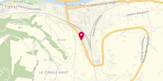 Plan de Delbard, Les Jardins de Figeac, Route de Toulouse
46100, 46100 Figeac