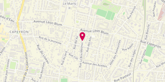 Plan de Chatterie des Jolicats, 48 Rue Lebrix Mesmin, 33700 Mérignac