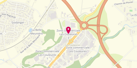 Plan de Maxi Zoo, Zone Commerciale des Couleures
21 place Pierre Lubat, 26000 Valence