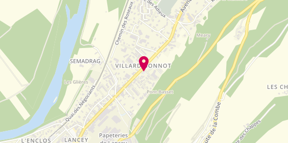 Plan de Gamm Vert, Place Gare, l'Enclos Lancey, 38190 Villard-Bonnot