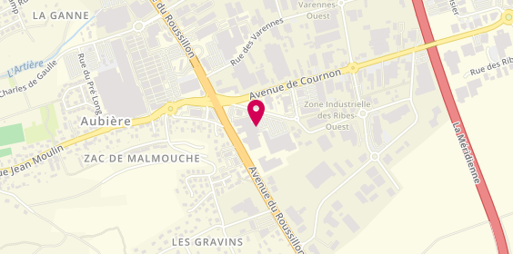 Plan de J'Ai Plus de Croquettes, 10 Rue des Chazots, 63170 Aubière
