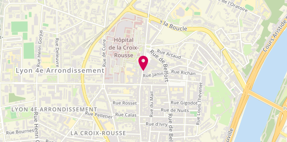Plan de Animalis, 78 grande Rue de la Croix-Rousse, 69004 Lyon