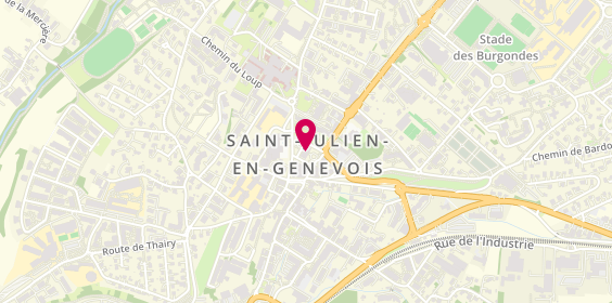 Plan de Gamm Vert Village, 3 Rue des Vieux Moulins
74160, 74160 Saint-Julien-en-Genevois