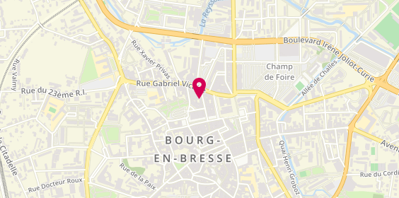 Plan de Les Animaux de Compagnie, 9 Rue Paul Pioda, 01000 Bourg-en-Bresse
