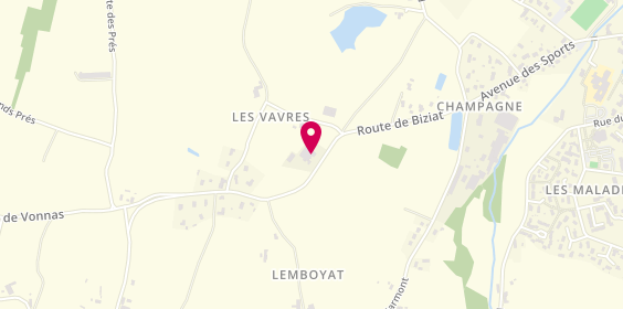 Plan de Diffus'AGRI COOP - POINT VERT, 2585 Route de Vonnas, 01540 Saint-Julien-sur-Veyle