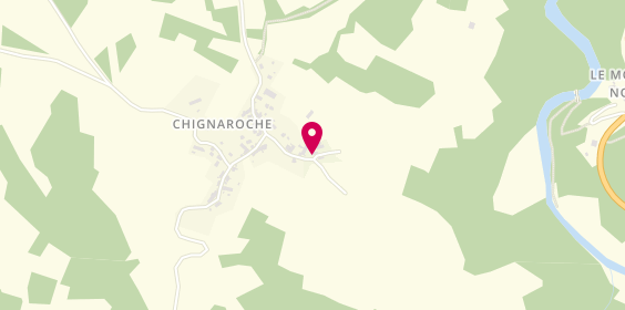 Plan de Chatterie des Coons de Chignac, 23 Chignaroche, 23000 Anzême