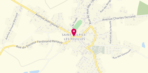 Plan de Gamm Vert Village, Rue Armand Massaud
87160, 87160 Saint-Sulpice-les-Feuilles