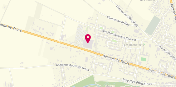 Plan de Gamm Vert, 208 avenue de Tours Zc E Leclerc, 36250 Saint-Maur