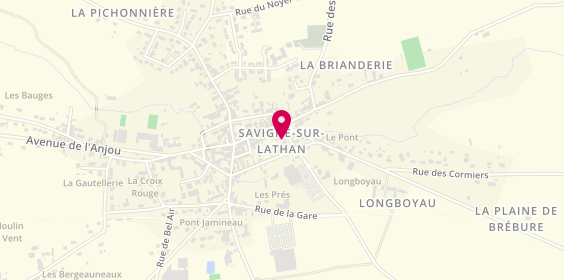 Plan de Gamm Vert, Rue de la Gare
37340, 37340 Savigné-sur-Lathan