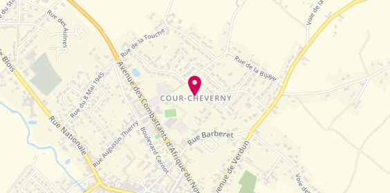 Plan de Gamm Vert, Boulevard Carnot
41700, 41700 Cour-Cheverny