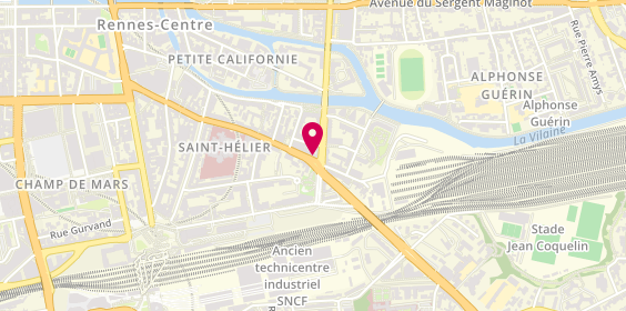 Plan de Jardins de Campagne, 79 Rue Saint-Hélier, 35000 Rennes