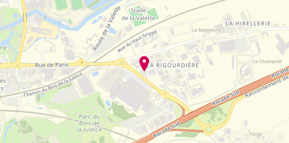 Plan de Centradog, 10 Rue de la Rigourdière, 35510 Cesson-Sévigné