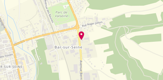 Plan de Point Vert, 1 avenue Bernard Pieds, 10110 Bar-sur-Seine