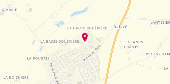 Plan de Agrial, Zone Artisanale de la Haute Bouexière, 35500 Balazé