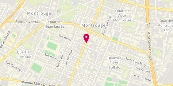 Plan de Aquadesigner, 97 avenue de la République, 92120 Montrouge