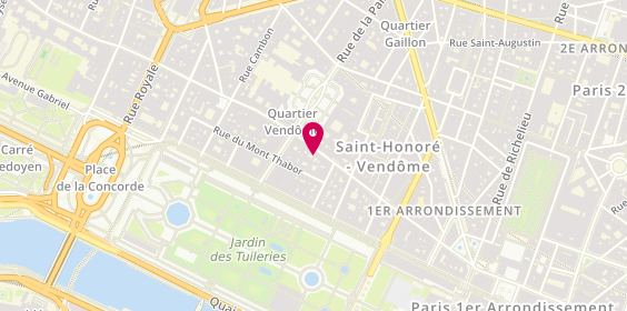 Plan de PetSec, 229 Rue Saint-Honoré, 75001 Paris