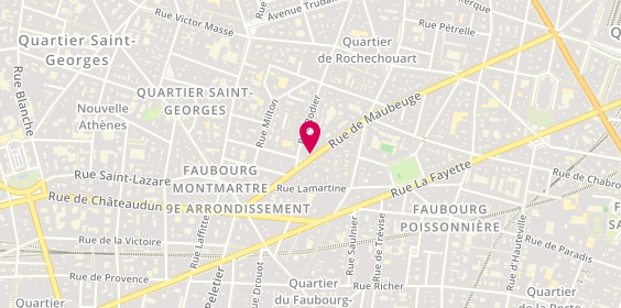 Plan de C4V Paris Maubeuge, 11 Bis Rue de Maubeuge, 75009 Paris