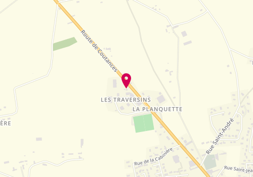 Plan de Magasin Vert, la Traversiere
Route de Coutances, 50450 Gavray-sur-Sienne