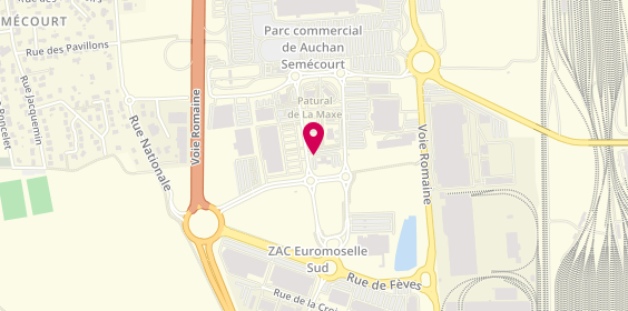 Plan de Les Jardins de Semecourt, Zone Aménagement Euromoselle la Mache
Rue de Feves, 57280 Fèves