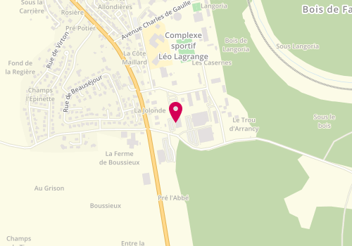 Plan de Point Vert le Jardin, Route d'Arrancy, 54260 Longuyon