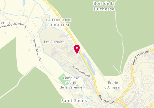 Plan de Cbm, 316 Zone Industrielle Aulnaies, 76680 Saint-Saëns