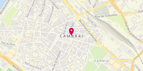 Plan de Gamm Vert, 54 Rue Jean Bart
59400, 59400 Cambrai