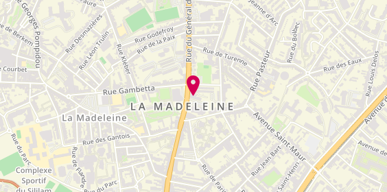 Plan de Jm.t, 164 Rue du Général de Gaulle, 59110 La Madeleine